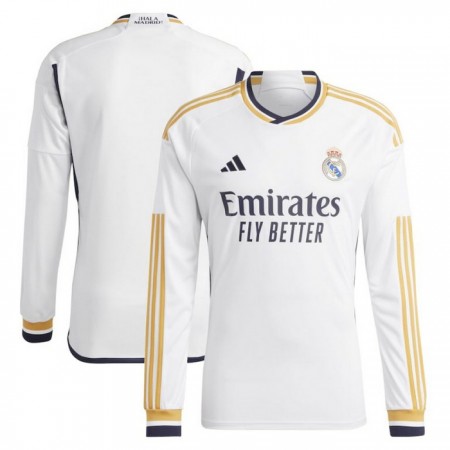 Real Madrid Hjemme 2023-24 - Fodboldtrøjer (L/S)